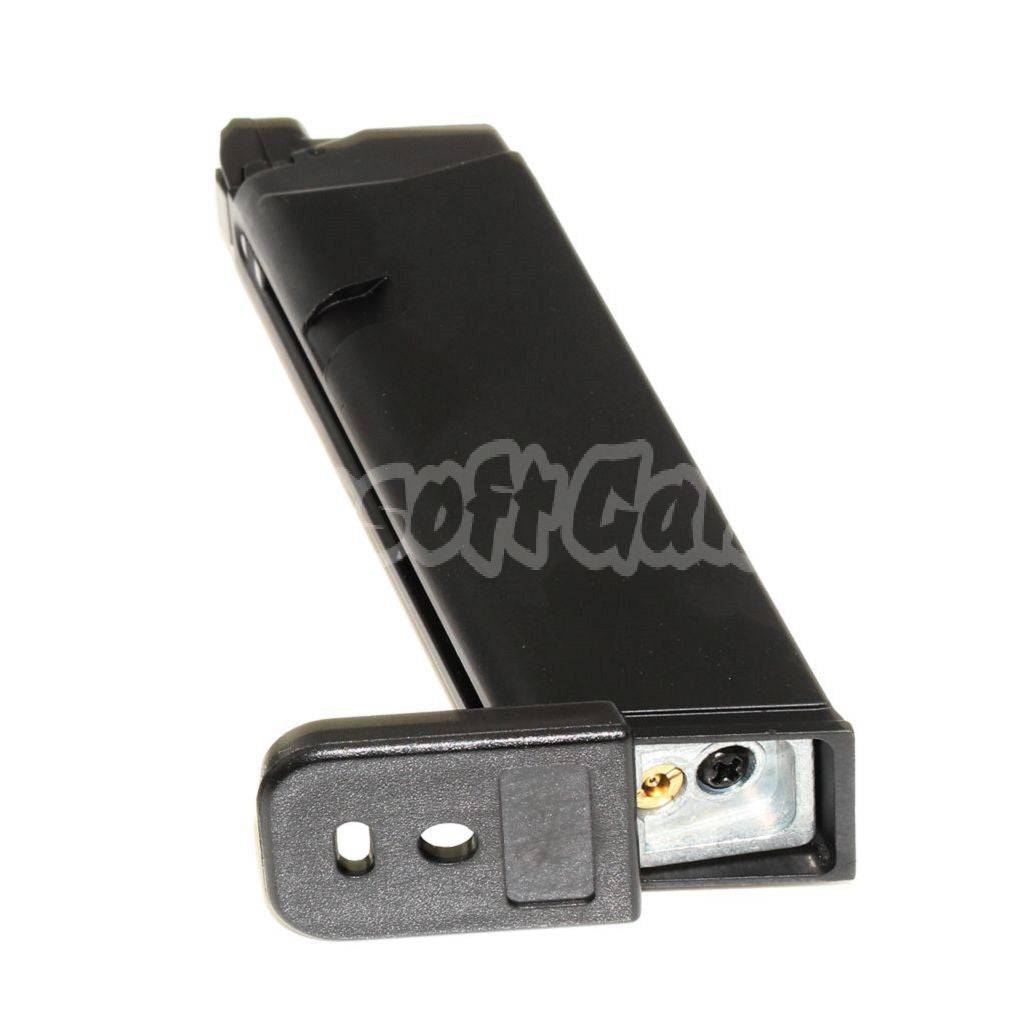 Airsoft 24rd Gas Magazine for ISSC M22 / EMG SAI BLU / APS / ARMY / BELL / UMAREX / Elite force / VFC / AW / WE / Tokyo Marui G17 G18C G-Series GBB Pistol Black