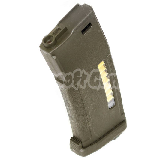 PTS 150rd EPM Mid-Cap Enhanced Polymer Magazine For M4 Series Tokyo Marui KWA PTS PDR-C ERG Masada G&P VFC-416 CA-416 AMOEBA AM Variants AEG Airsoft Olive Drab OD