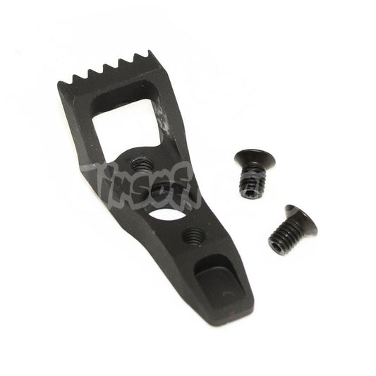 5KU Skeletonized Barrier Stop Assembly For KeyMod Rail System Black