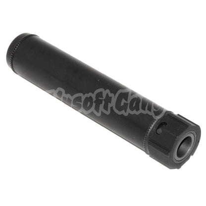 Airsoft 5KU 193mm SOCOM556 AR QD Suppressor Silencer A -14mm CCW Flash Hider Black