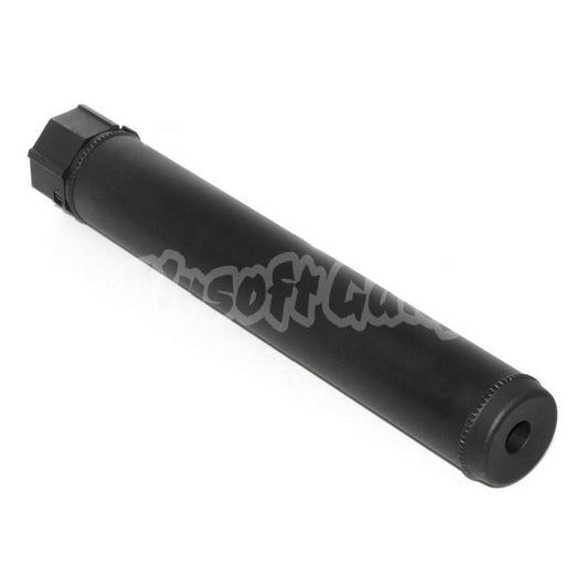 Airsoft 5KU 249mm SOCOM762 SS QD Suppressor Silencer A -14mm CCW Flash Hider Black