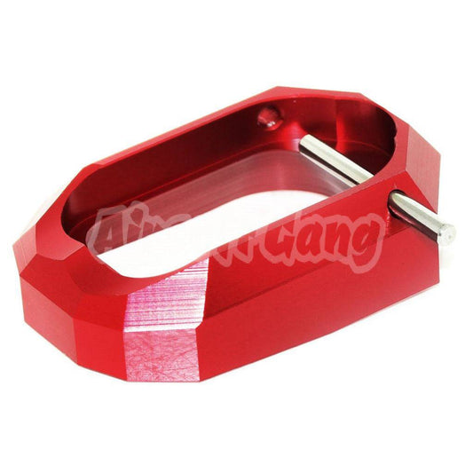 5KU DOM Style Magwell For Tokyo Marui Hi-Capa GBB Pistol Airsoft Red