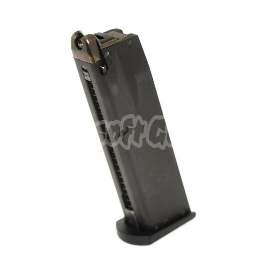 BELL 24rd Gas Mag Metal Magazine For BELL M9 / KSC Hard Kick Series GBB Pistol Airsoft Black