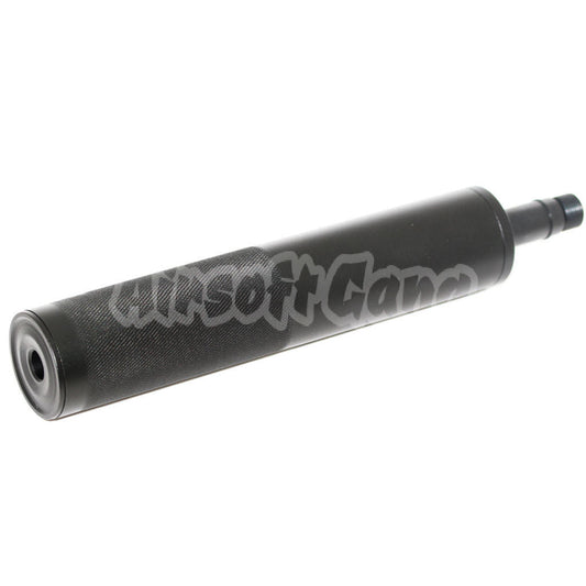 WELL Long Type Silencer -/+14mm CW/CCW with Adaptor For Tokyo Marui WELL R2 Vz61 Scorpion AEP SMG Airsoft