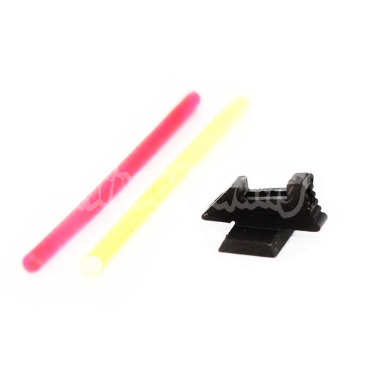 5KU Glow Fiber Front Sight Type 2 For Tokyo Marui Hi-Capa GBB Pistol Airsoft