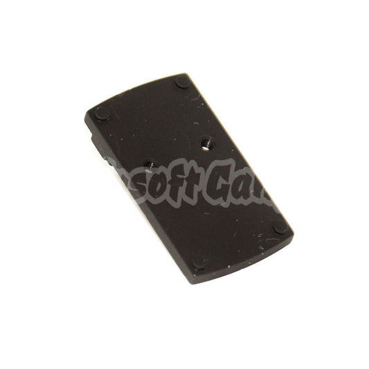 5KU Metal Optima / Docter / Vortex Rear Sight Mount For Tokyo Marui G17 Pistol Airsoft Black