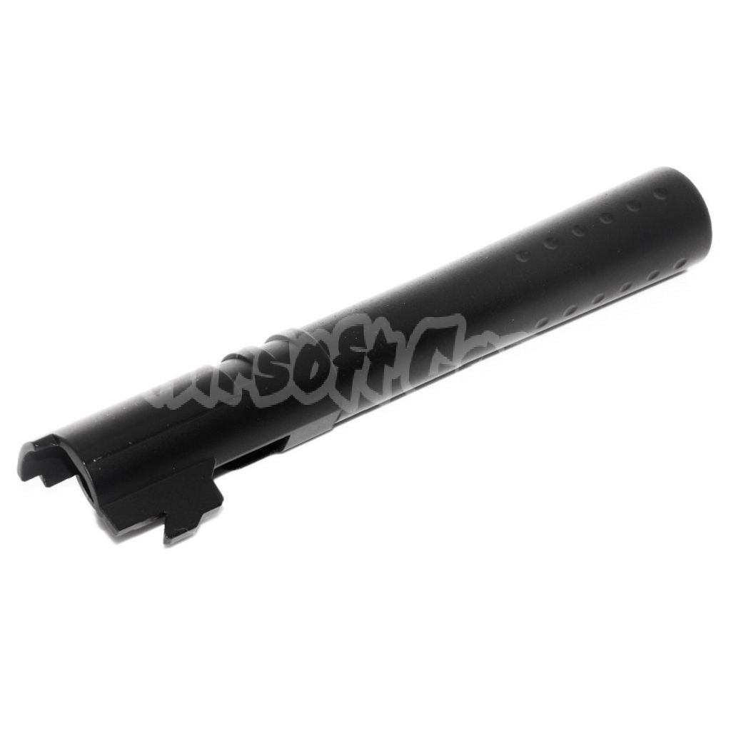 BELL 127mm Non-Threaded Outer Barrel For BELL Tokyo Marui 1911 GBB Pistol Black