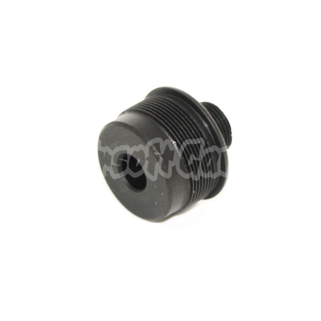 Metal Outer Barrel Silencer Compensator Adaptor For Tokyo Marui VSR-10 / WELL MB02 (14mm CW To CCW) Sniper Airsoft