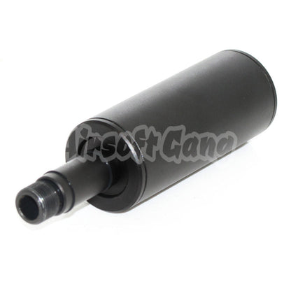 WELL Short Type Silencer -/+14mm CW/CCW with Adaptor For Tokyo Marui WELL R2 Vz61 Scorpion AEP SMG Airsoft