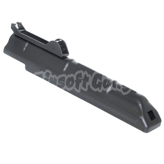 Golden Eagle 243mm AKS74U Upper Receiver Cover with Rear Sight For JG Jing Gong Golden Eagle Black