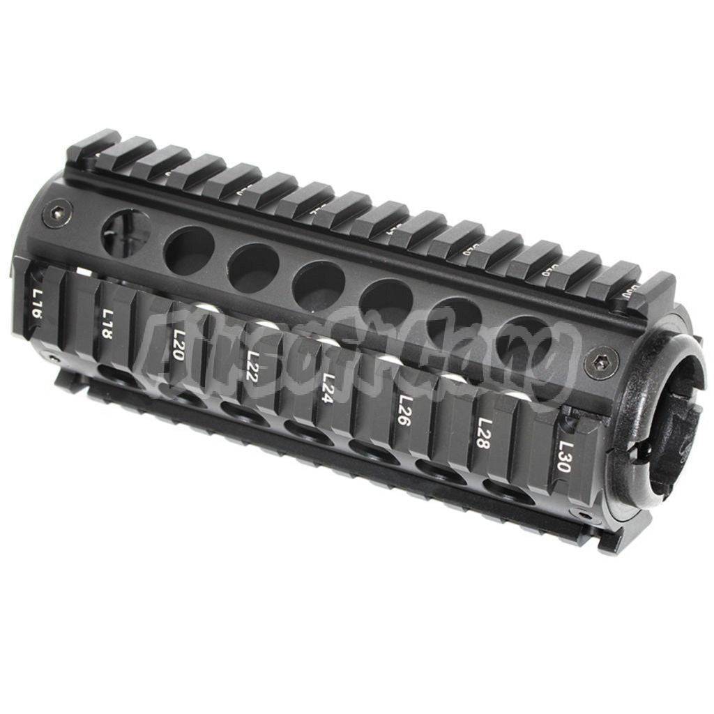 APS CNC 155mm RIS Rail System Handguard For M4 M16 AEG Airsoft - AirsoftEra