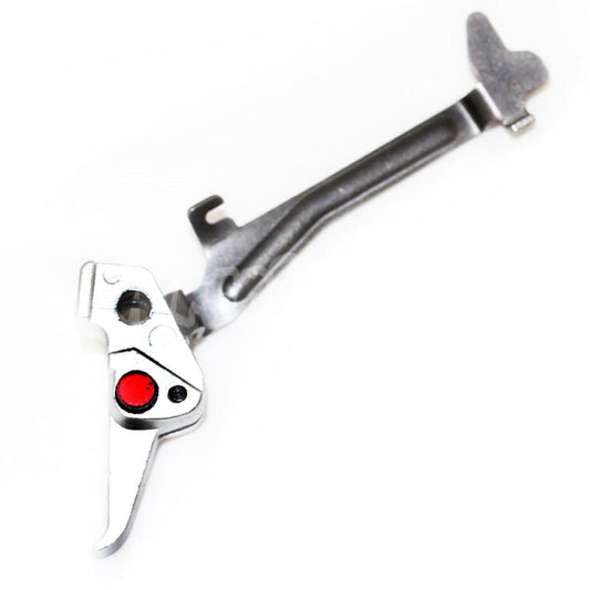 APS ZERO Trigger with Lever Safety Button For APS ACP Pistol Silver