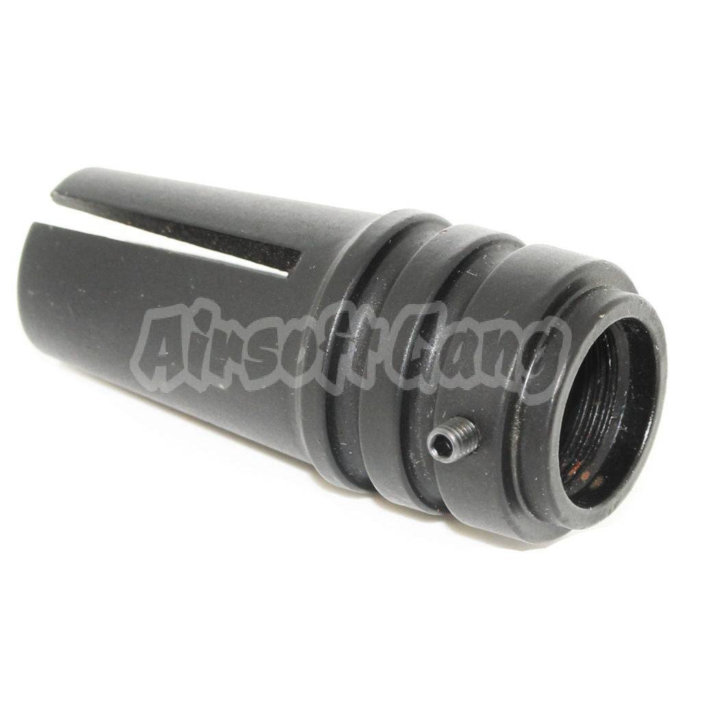 Metal M16VN Type Flash Hider For All -14mm CCW Threading Rifle Black