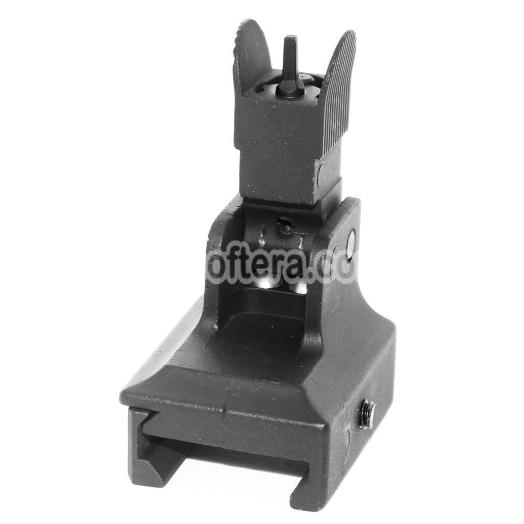Airsoft Metal Flip Up Front Sight For 20mm 1913 Picatinny Rail M4 M16 AEG Rifles