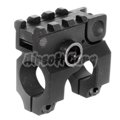 Vltor Style Flip Up Front Sight With 20mm Rail For M4 M16 AEG Airsoft