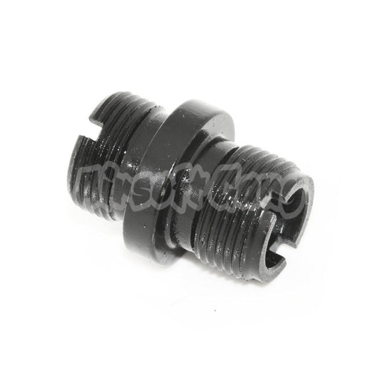 Airsoft Barrel Silencer Adaptor For Tokyo Marui MP5K +14mm CW To -14mm CCW Black