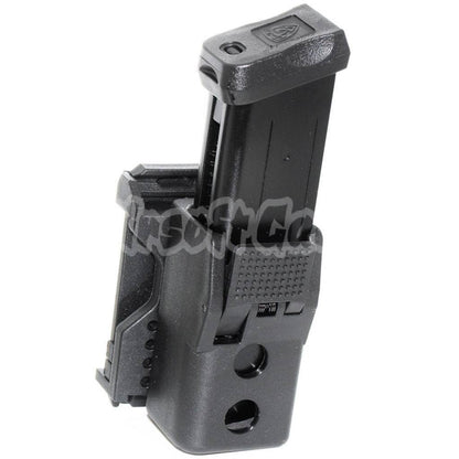 APS Quantum Mechanics Lockable Single Magazine Pouch For G17 / G18C / G19 / G22 / G23 / G24 / G34 / G35 G-Series GBB Magazine Black