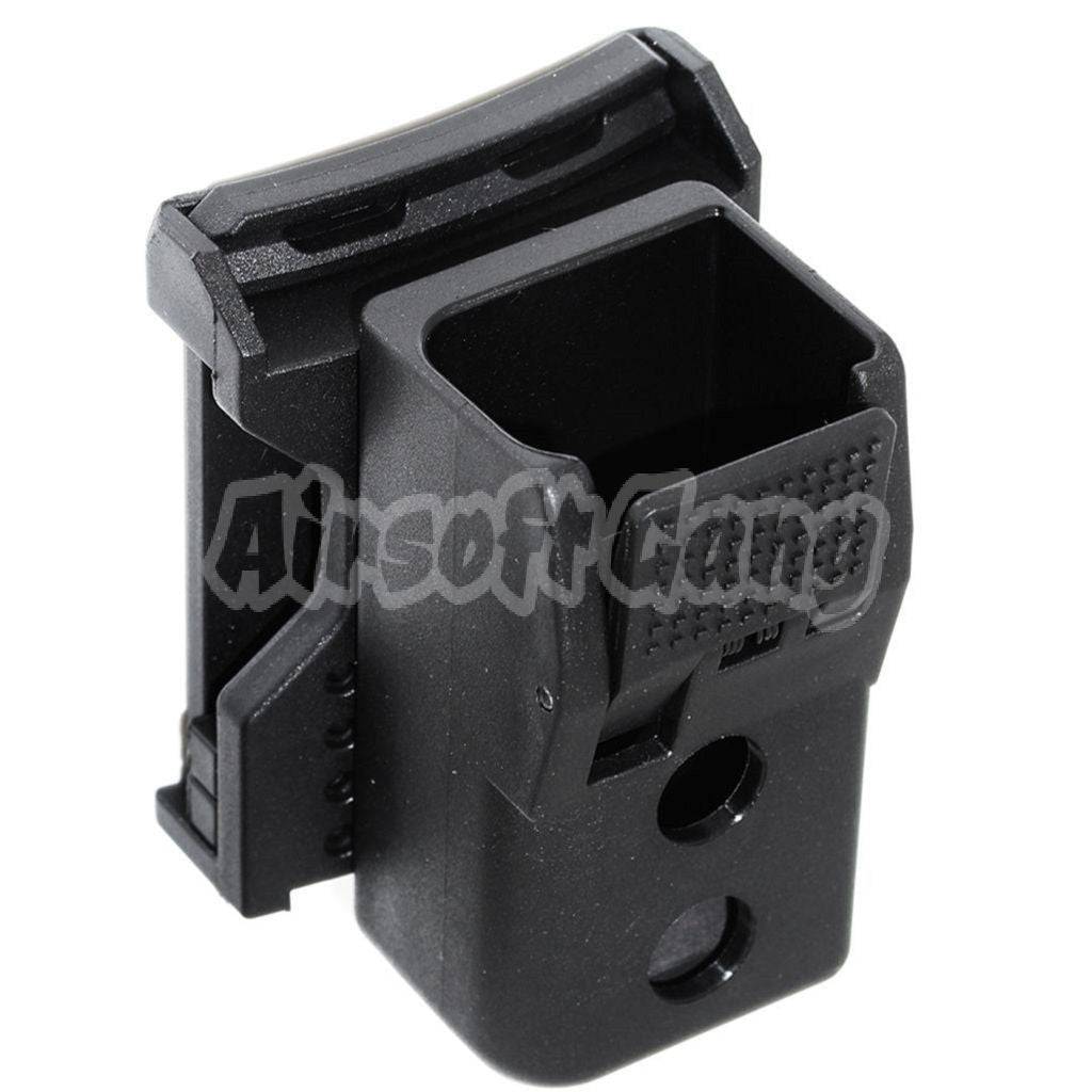 APS Quantum Mechanics Lockable Single Magazine Pouch For G17 / G18C / G19 / G22 / G23 / G24 / G34 / G35 G-Series GBB Magazine Black