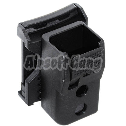 APS Quantum Mechanics Lockable Single Magazine Pouch For G17 / G18C / G19 / G22 / G23 / G24 / G34 / G35 G-Series GBB Magazine Black