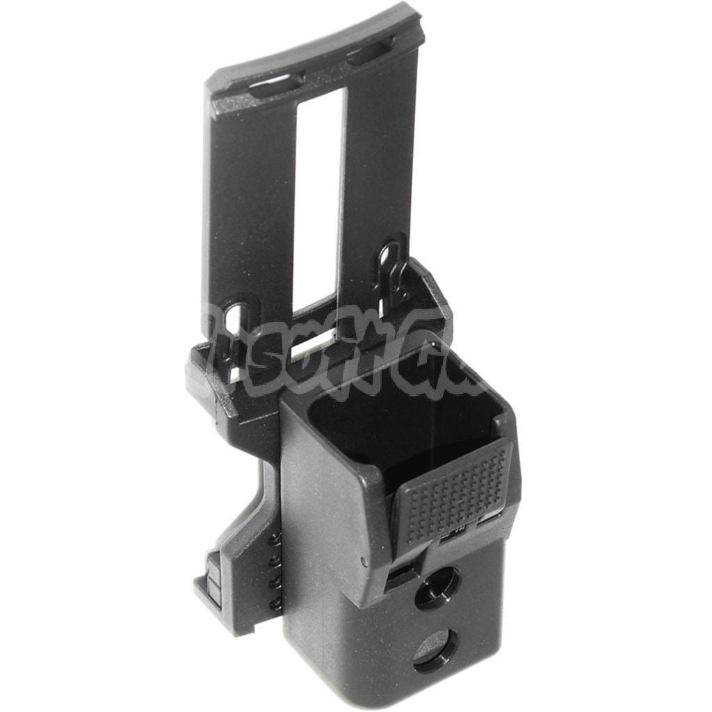 APS Quantum Mechanics Lockable Single Magazine Pouch For G17 / G18C / G19 / G22 / G23 / G24 / G34 / G35 G-Series GBB Magazine Black