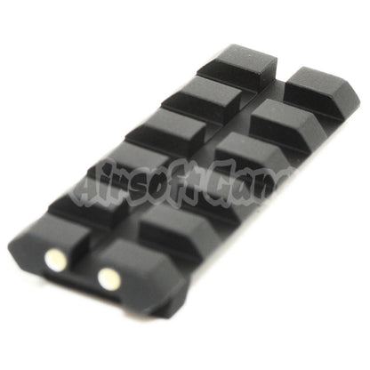 Airsoft APS 5-Slot Picatinny 20mm Adapt Rail Rear Sight For WE AW Tokyo Marui G17/G18C GBB Pistol