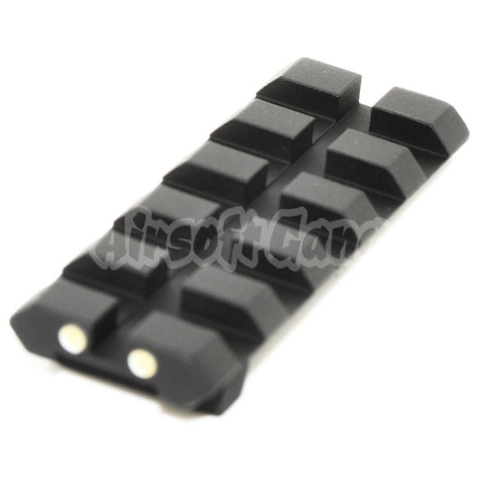 Airsoft APS 5-Slot Picatinny 20mm Adapt Rail Rear Sight For WE AW Tokyo Marui G17/G18C GBB Pistol