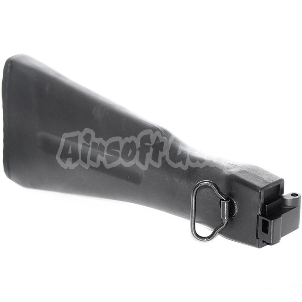 CYMA Frosted Foldable Metal Sling Swivel Stock For AK Series AEG Airsoft Black
