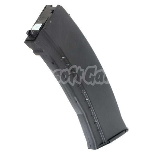 WELL 40rd Mag High-Flow Output Valve Co2 Magazine For Well / WE G74A AK74 Series GBB Airsoft Rifle Black