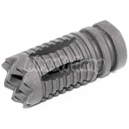 50mm Tenderizer Muzzle Brake Flash Hider For All -14mm CCW Threading AEG GBB Airsoft Rifle Matt Gray