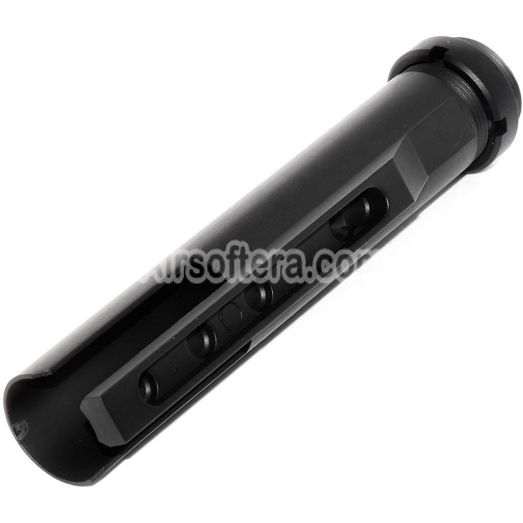 Airsoft 163mm Metal Stock Tube For AR M4 AEG Rifles Black