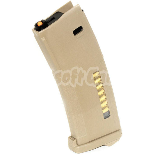 PTS 30/120rd Mag EPM Enhanced Polymer Mid-Cap Magazine For Tokyo Marui Recoil Shock Next Generation M4 SCAR 416D AEG Airsoft Dark Earth Tan