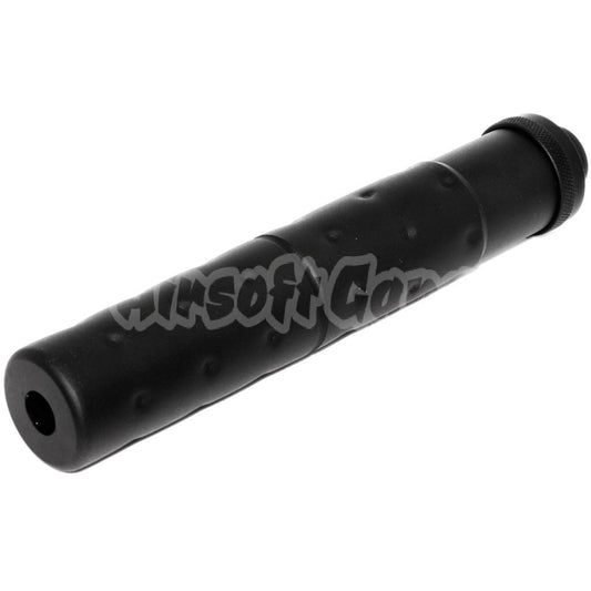 Airsoft CYMA 195mm MK23 Style Suppressor Silencer Barrel Extension -14mm CCW