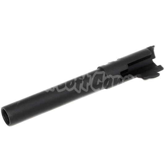 125mm Outer Barrel -12mm CCW For BELL ARMY Tokyo Marui 1911 GBB Pistols Black