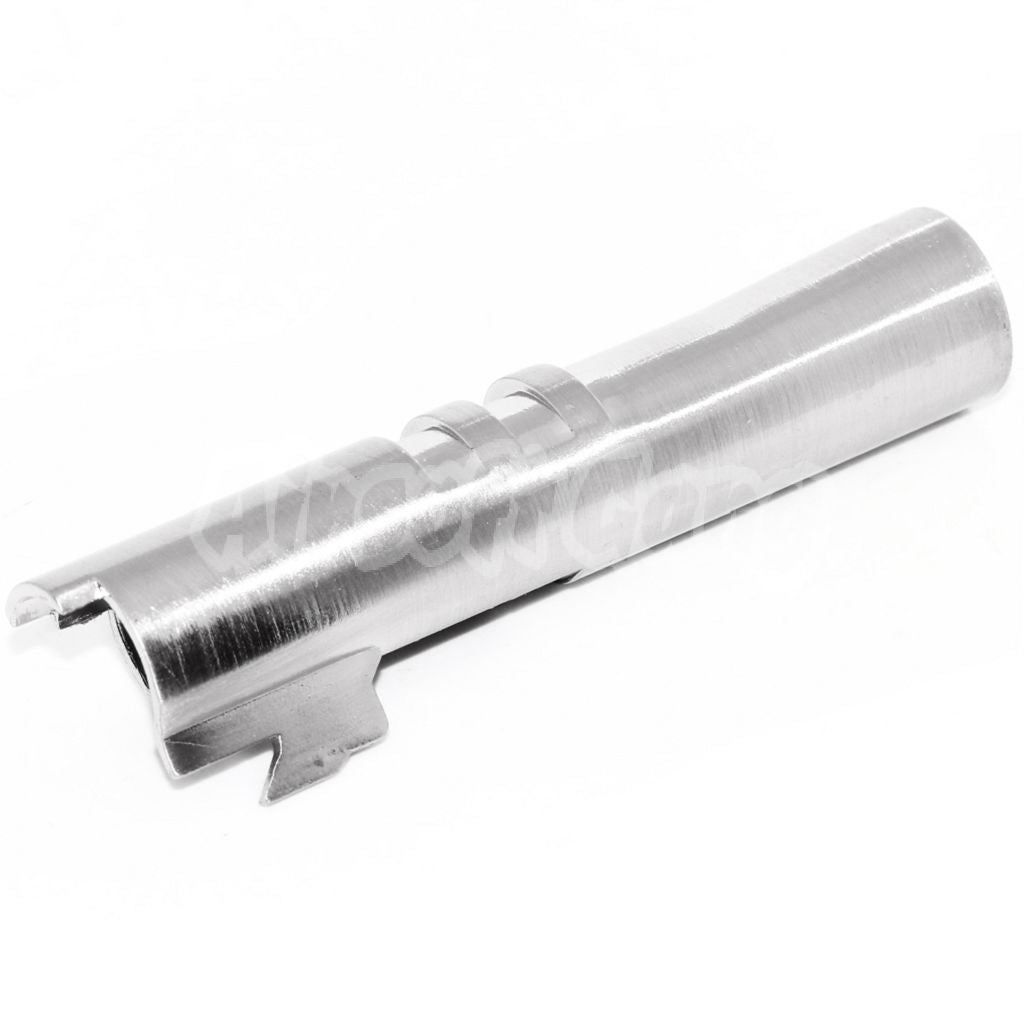 85mm/89mm Outer Barrel -12mm CCW For ARMY R45 Detonics .45 GBB Pistol Silver