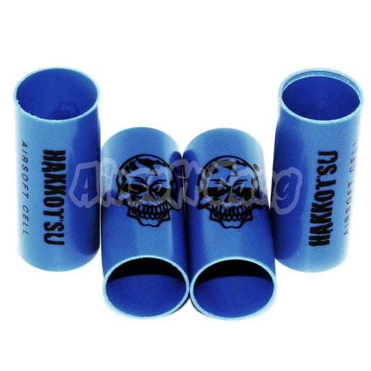 Airsoft APS 4pcs Co2 Ejecting Shotgun Shell Replacement Hulls for CAM870 Blue