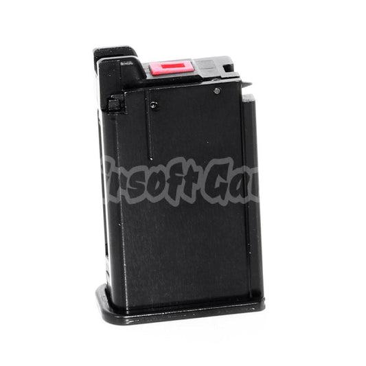 Airsoft Armorer Works AW 10rd Short Type Gas Magazine for AW Broomhandle BH WE M712 GBB Pistol Black
