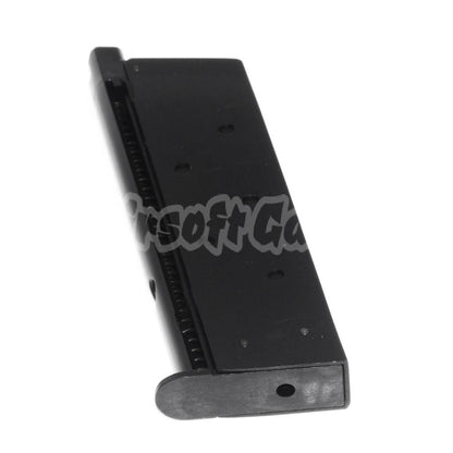 Armorer Works AW 13rd Gas Magazine for AW COMPACT NE10 Series / WE Single Stack Mini 1911 GBB Pistol Airsoft Black