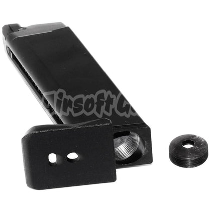 Airsoft Armorer Works AW 25rd Co2 Magazine for ISSC M22 / EMG SAI BLU / APS / ARMY / BELL / UMAREX / Elite force / VFC / AW / WE / Tokyo Marui G17 G18C G-Series GBB Pistol Black