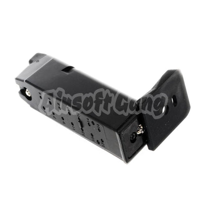 Airsoft Armorer Works AW 25rd Gas Magazine for ISSC M22 / EMG SAI BLU / APS / ARMY / BELL / UMAREX / Elite force / VFC / AW / WE / Tokyo Marui G17 G18C G-Series GBB Pistol Black