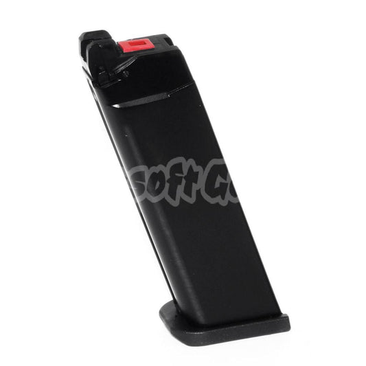 Armorer Works AW 27rd MOS Gas Magazine for Standard Slide Version EMG SAI BLU WE AW VX7 VX9 G17 G19 GBB Pistol Black