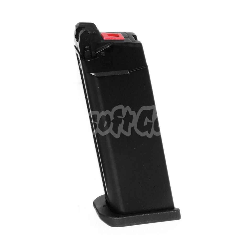 Armorer Works AW 23rd MOS Gas Magazine for Standard Slide Version EMG SAI BLU COMPACT WE AW VX9 G19 GBB Pistol Black