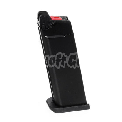 Armorer Works AW 23rd MOS Gas Magazine for Standard Slide Version EMG SAI BLU COMPACT WE AW VX9 G19 GBB Pistol Black