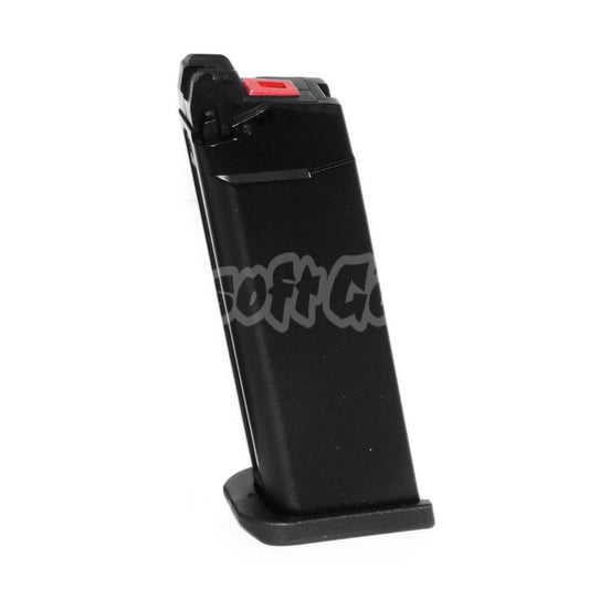 Armorer Works AW 23rd MOS Gas Magazine for Standard Slide Version EMG SAI BLU COMPACT WE AW VX9 G19 GBB Pistol Black