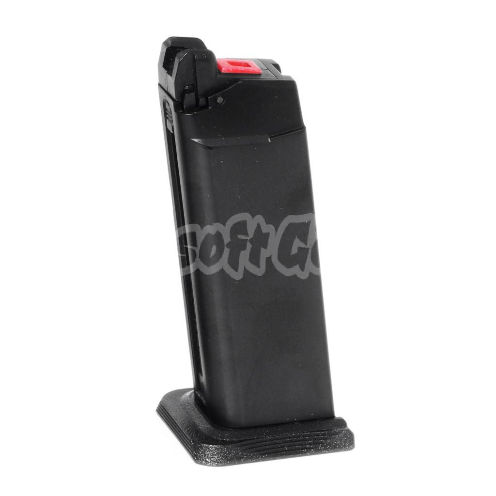 EMG Licensed SAI™ BLU 23rd Co2 Magazine for EMG SAI BLU COMPACT / AW / WE / Tokyo Marui G19 G23 G26 Series GBB Pistol Black