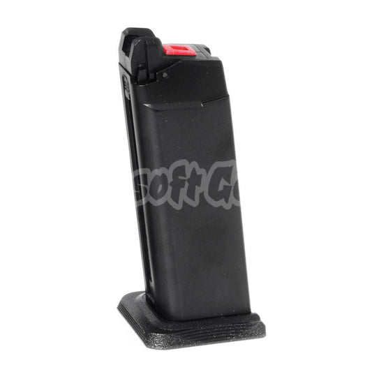 EMG Licensed SAI™ BLU 23rd Co2 Magazine for EMG SAI BLU COMPACT / AW / WE / Tokyo Marui G19 G23 G26 Series GBB Pistol Black