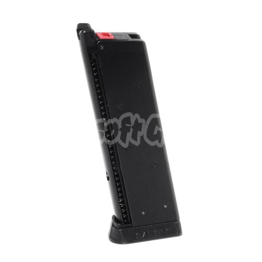 EMG Licensed SAI™ RED 16rd Tactical Gas Magazine for EMG SAI Red / AW NE Series / WE Single Stack 1911 GBB Pistol Airsoft Black