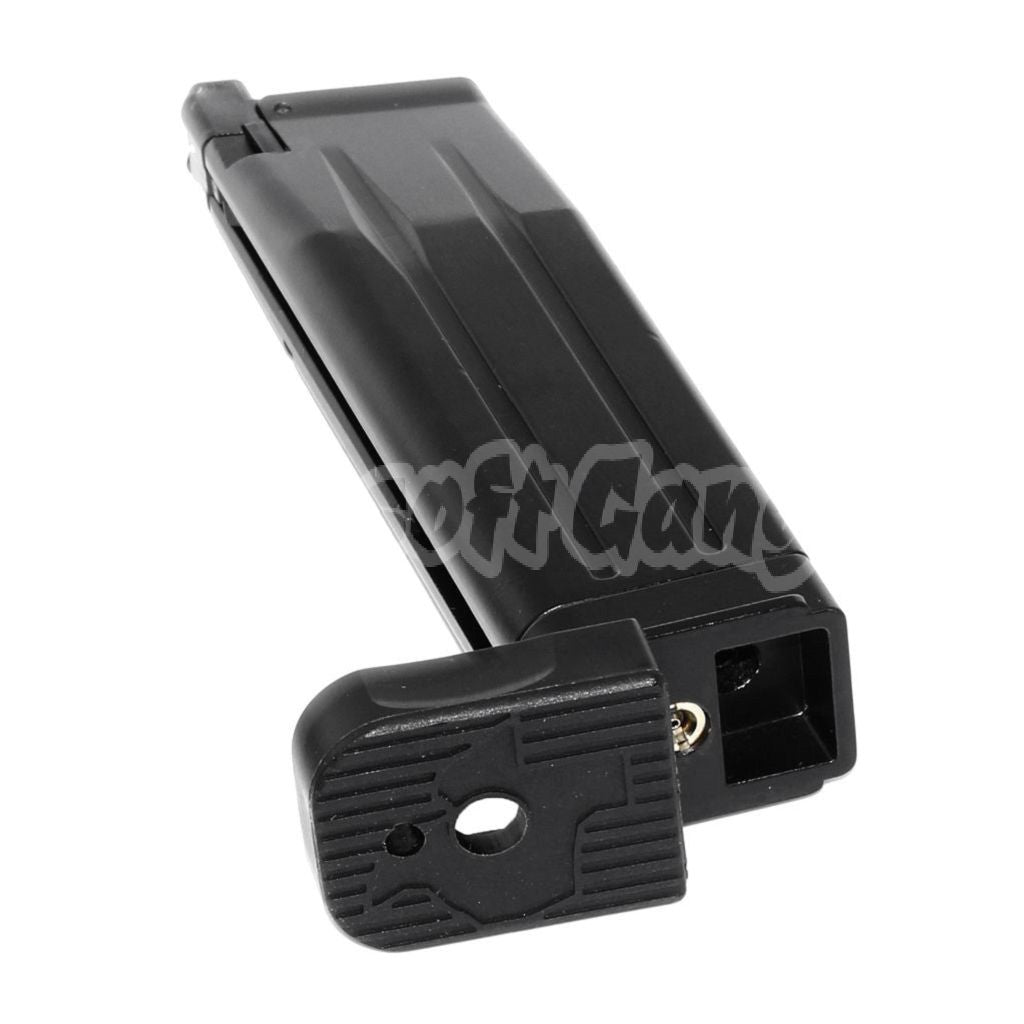 Airsoft EMG STI™ 2011 DVC3 30rd Gas Magazine for ARMY R501 R601 / KJ KP-05 / Zeon / EMG SAI STI TTI / AW / WE / Tokyo Marui Hi-Capa GBB Pistol Black