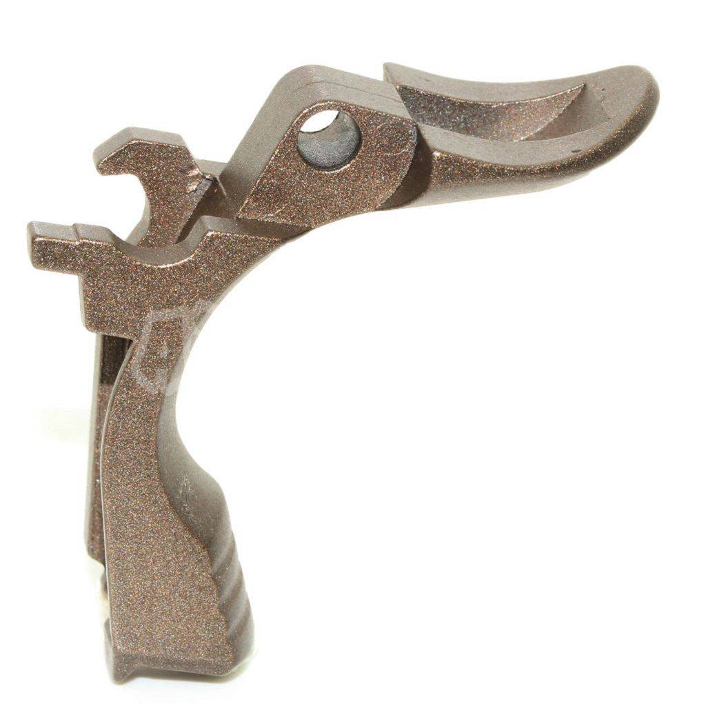 Airsoft Armorer Works AW HX Hammer Grip Safety Guard for AW WE Tokyo Marui Hi-Capa GBB Pistol Tan