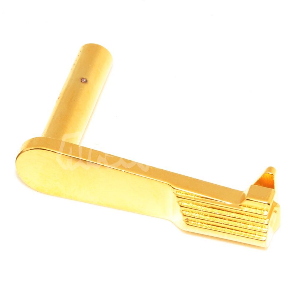 Airsoft Armorer Works AW HX Slide Catch for AW WE Tokyo Marui Hi-Capa GBB Pistol Gold