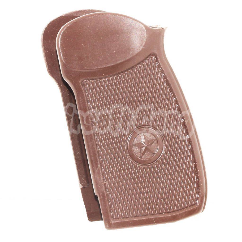 WE (WE-TECH) Polymer Grip Cover For WE MAKAROV GBB Pistol Brown